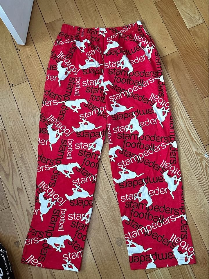 Calgary Stampeders CFL Officially Licensed PJ Pants