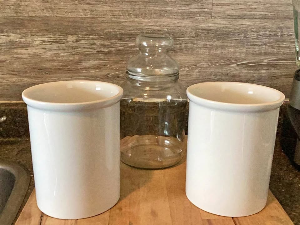 2 piece Canister set