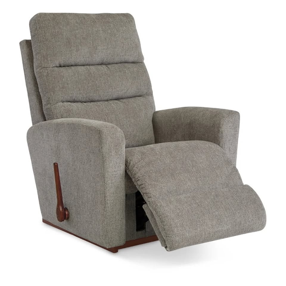 Manual Rocking Recliner - Dark Grey - photo 4