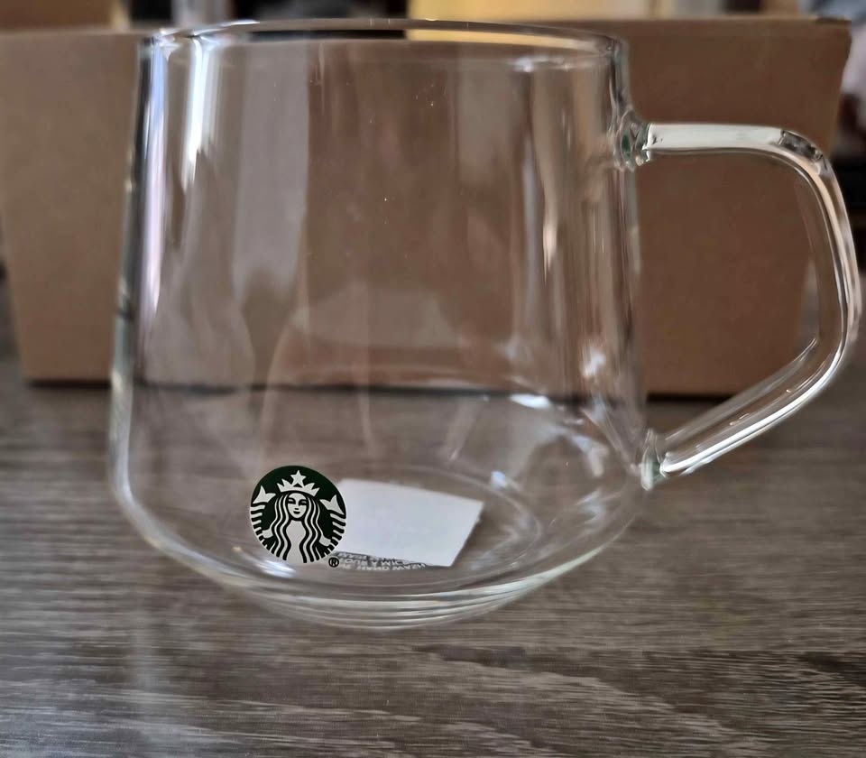 Glass 16 oz Starbucks Mugs - Set of 4