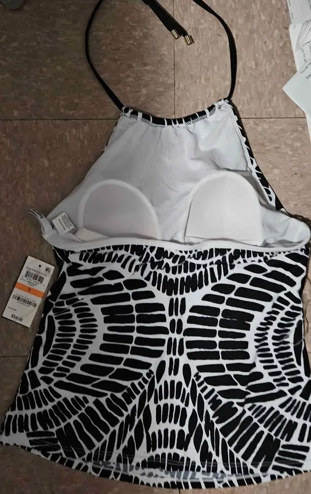 NWT Women's zebra print holder top image indicator(5)