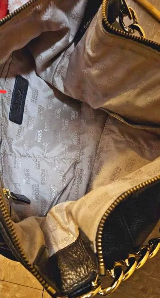Michael kors brown hand bag thumbnail