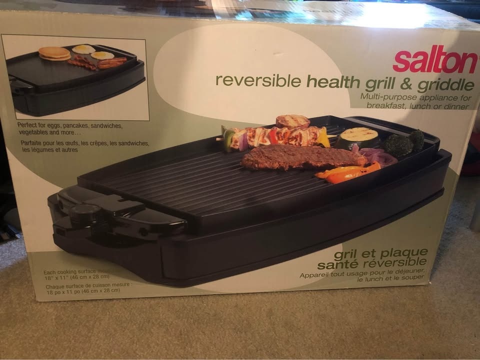 Salton Reversible Grill