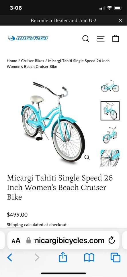 Migargi Beach Cruiser Bicycle - photo 2