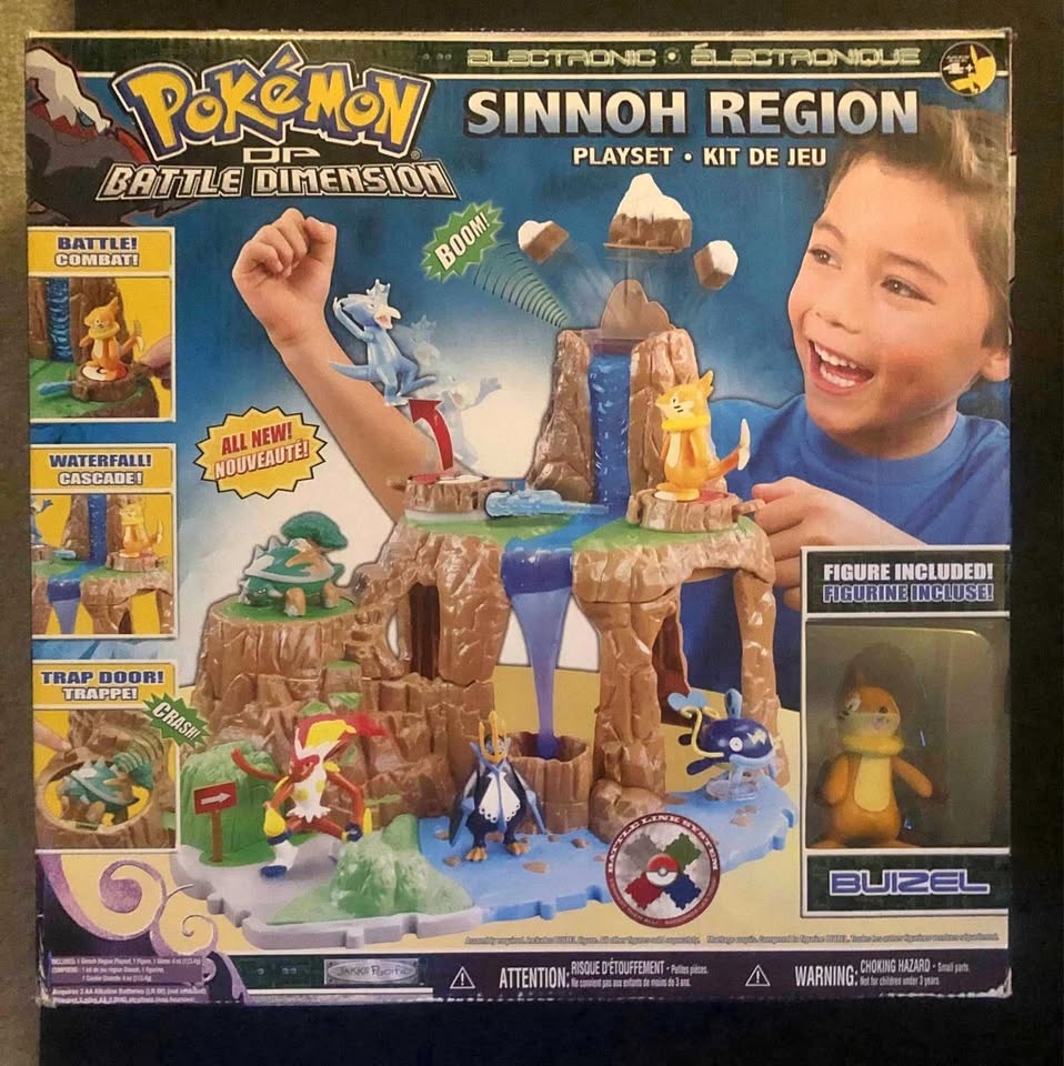 Pokemon Sinnoh Region Battle Dimension Electronic Playset