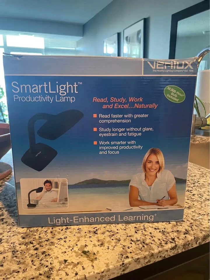 Verilux Smart Light Productivity Lamp image indicator(4)