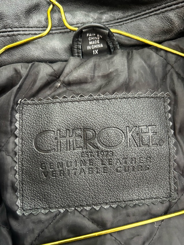 Classic Vintage Leather Car Coat by Cherokee (Est. 1973) - photo 2