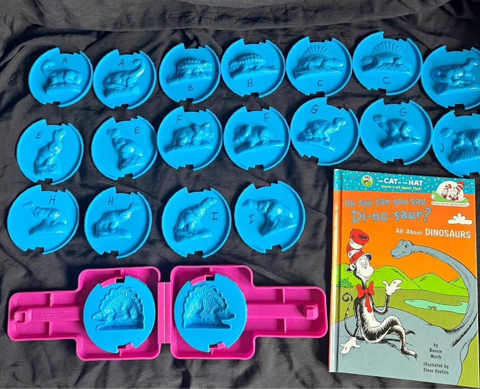 Crayola Dinosaur Molds & Seuss Dinosaur Book