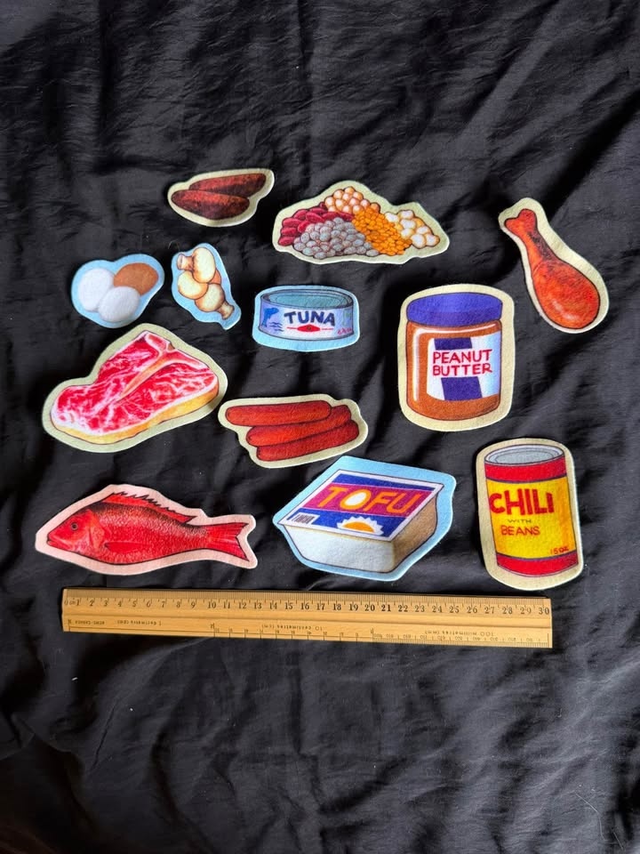 Felt food groups-healthy living - photo 4