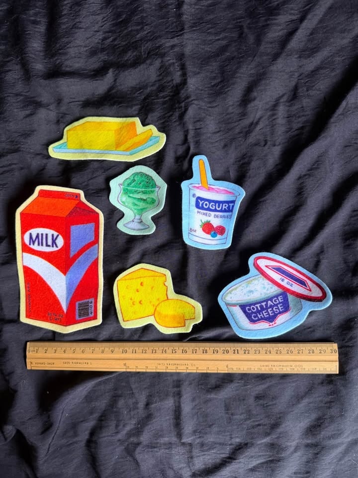 Felt food groups-healthy living - photo 5