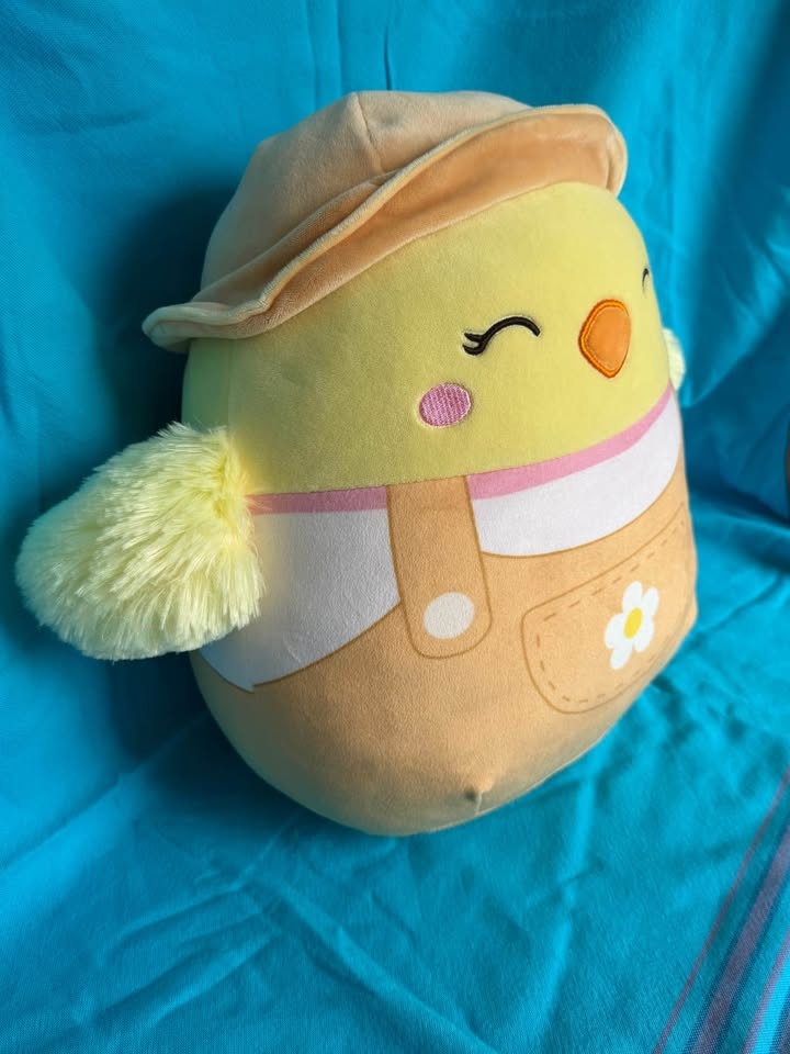 Squishmallows Adorable Aimee Chick for spring NWT large 12 inch - photo 5