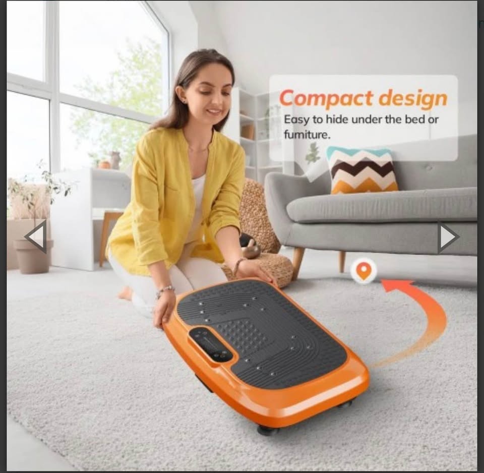 NEW Vibration Plate Exercise Machine w/ Remote & Bands - photo 4