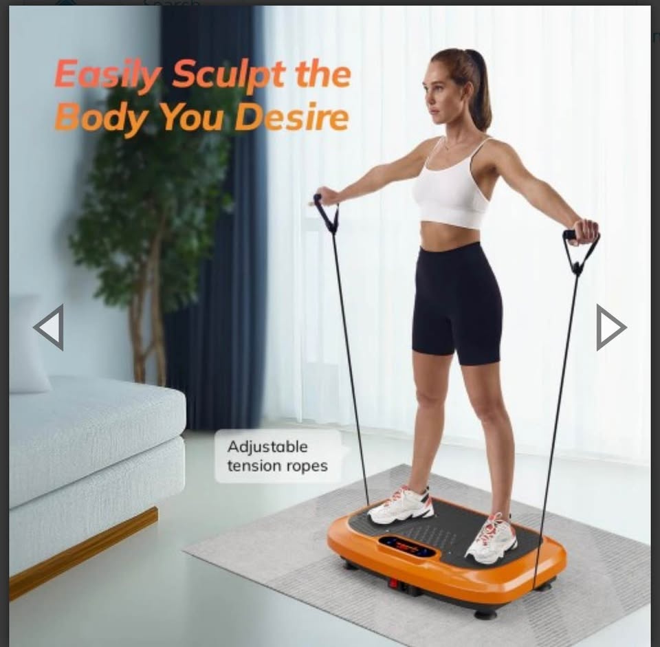NEW Vibration Plate Exercise Machine w/ Remote & Bands - photo 5