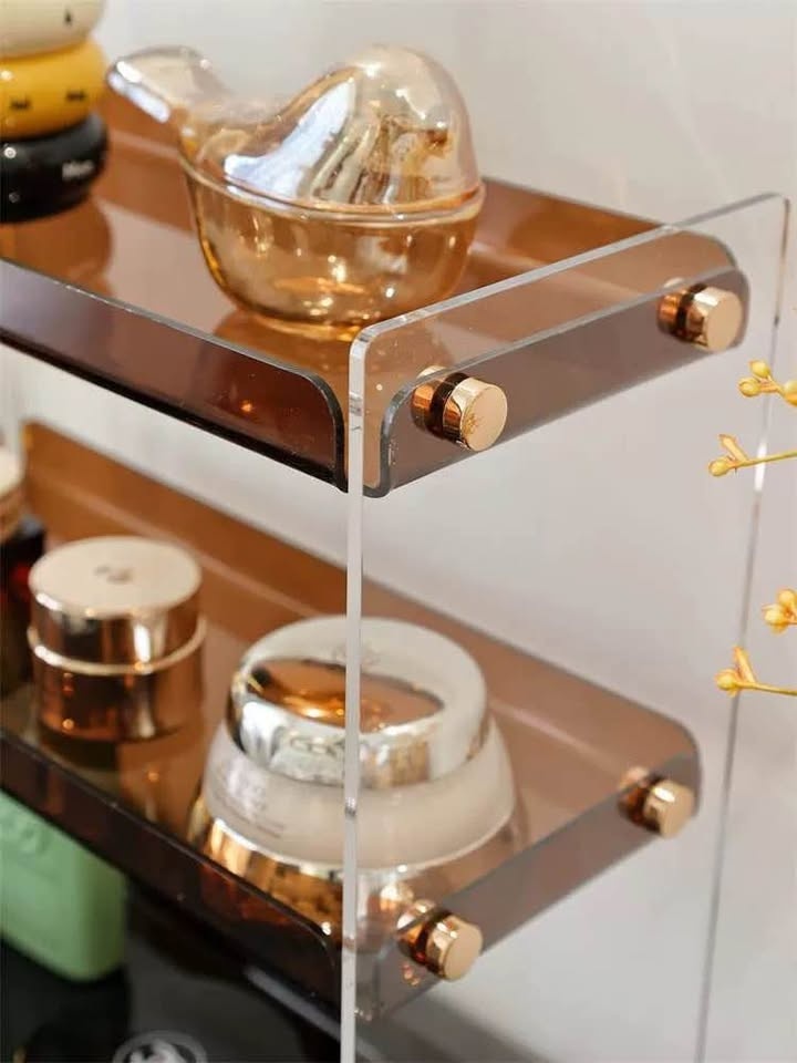 【NEW】3-Tier Acrylic Vanity & Skincare Organizer | Perfume Displa - photo 2
