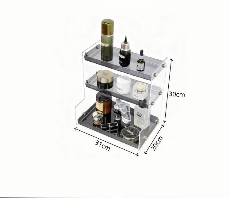 【NEW】3-Tier Acrylic Vanity & Skincare Organizer | Perfume Displa - photo 5