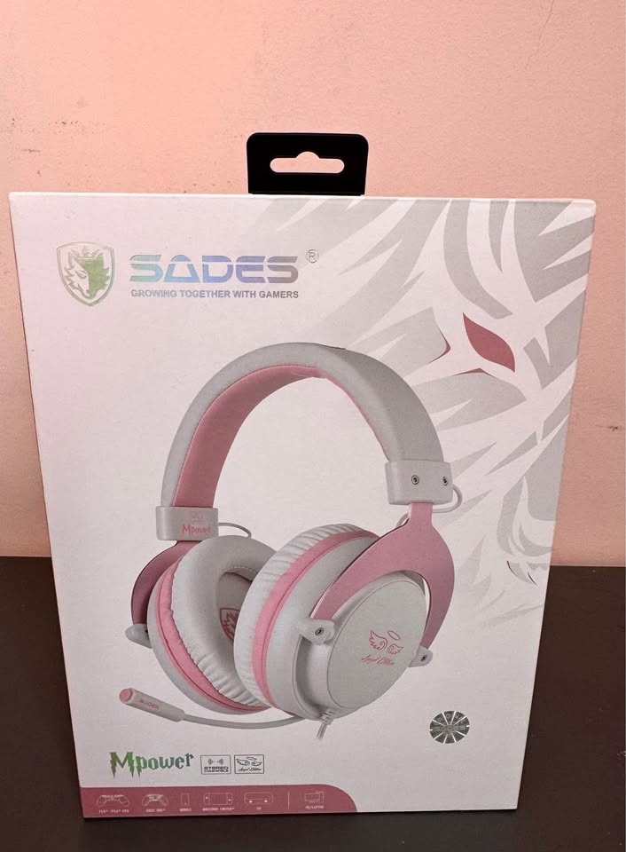 NEW SADES MPOWER Stereo Gaming Headphones for Xbox, PC, Mobile