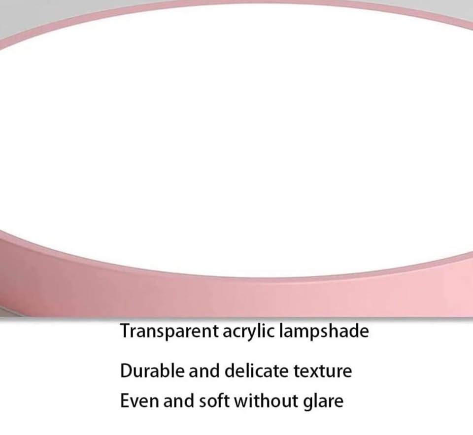 Modern Round LED Ceiling Light - Ultra-Thin Flush Mount - photo 4