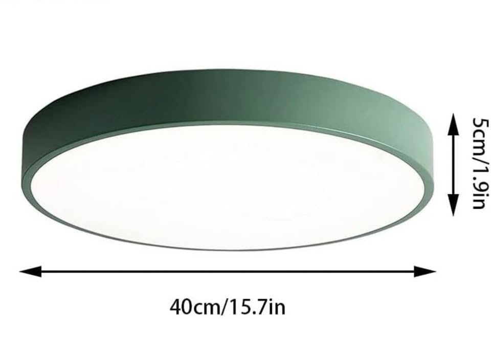 Modern Round LED Ceiling Light - Ultra-Thin Flush Mount - photo 5