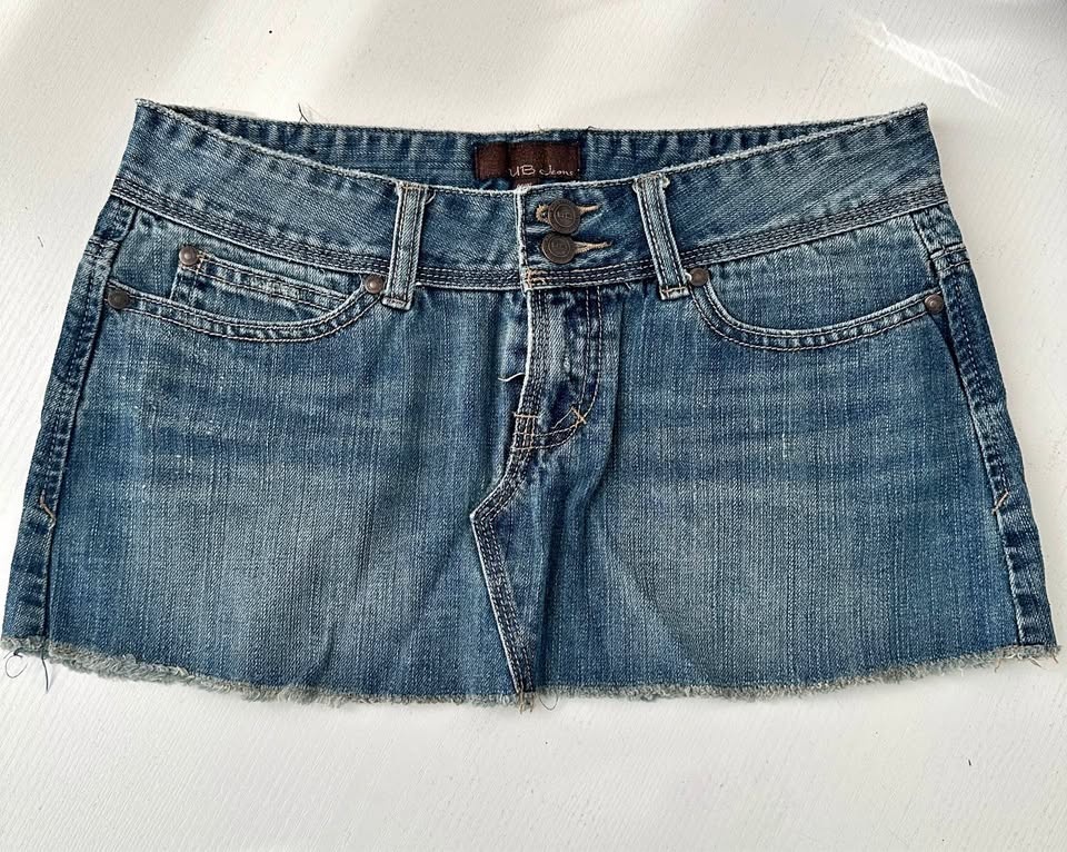 Blue Jean mini skirt