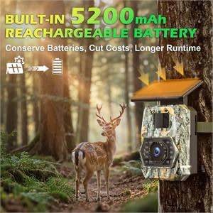 Solar Trail Cameras 60MP 4K WiFi Bluetooth Game Camera - photo 2