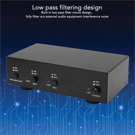 2 Channel 48V Phantom Power Supply, Universal Comp - photo 2
