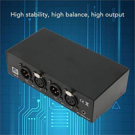 2 Channel 48V Phantom Power Supply, Universal Comp - photo 3