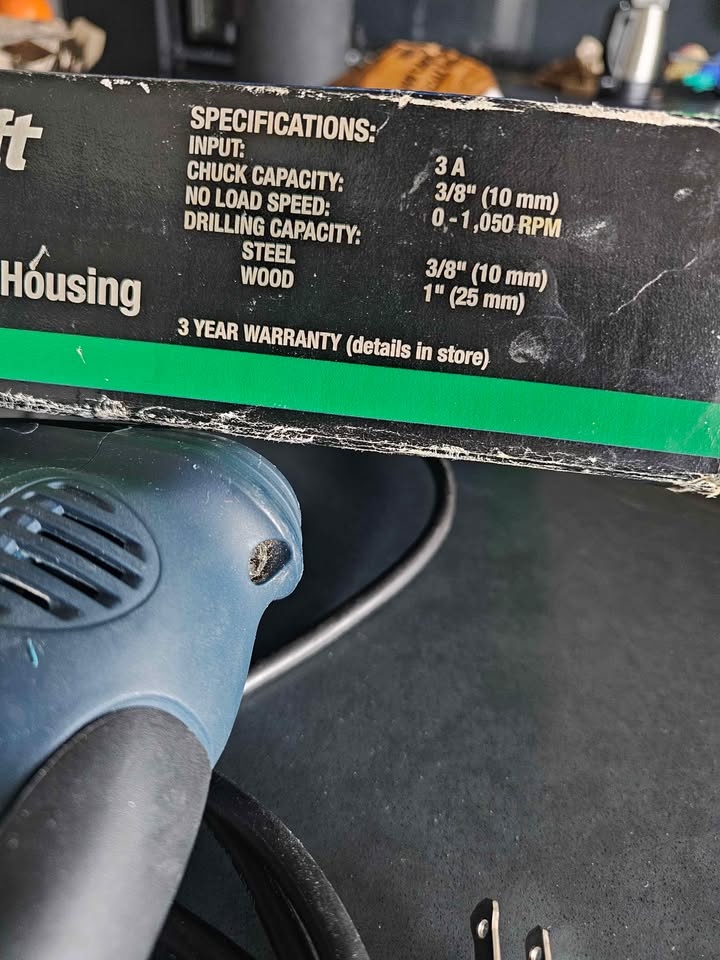 Mastercraft 4-Amp 3/8” Corded Driver Drill with Keyless Chuck - photo 5
