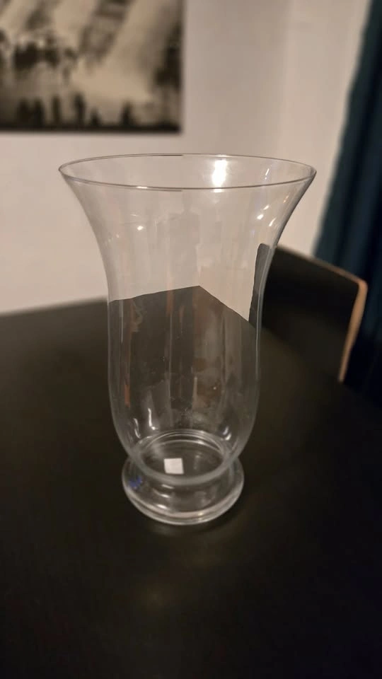 Large Glass Vase & Decorative Stones - photo 4