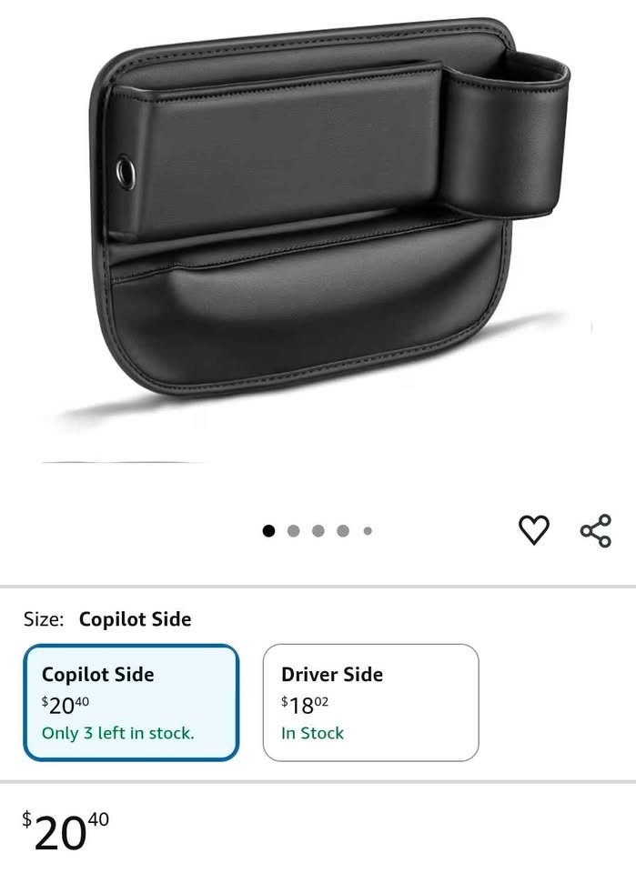 2pc Car Seat Gap Organizer Set (BOGO) - photo 3