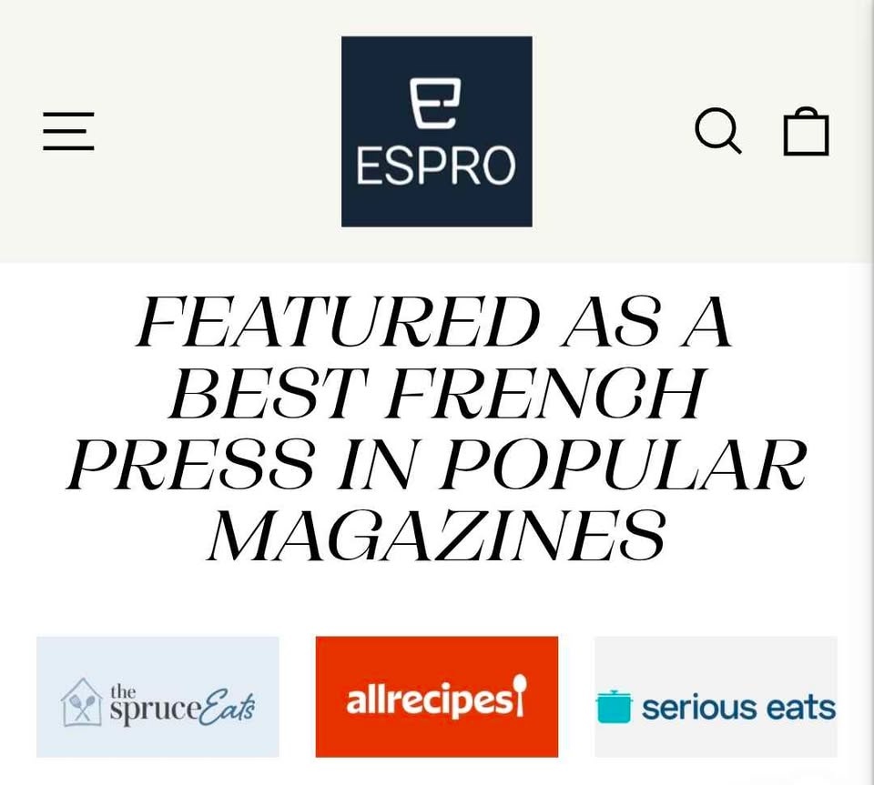 Espro P3 French Press - 4 Cups / 32oz - No Grit - photo 2