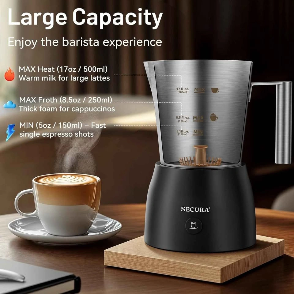 Secura Milk Frother & Hot Chocolate Maker - photo 5