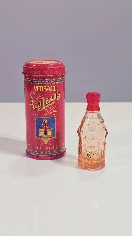 RARE Vintage 1990s Versace Jeans Mini Perfume Set Y2K - photo 5