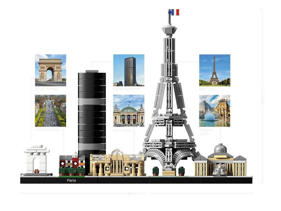RETIRED LEGO Architecture Paris Skyline #21044 - photo 3