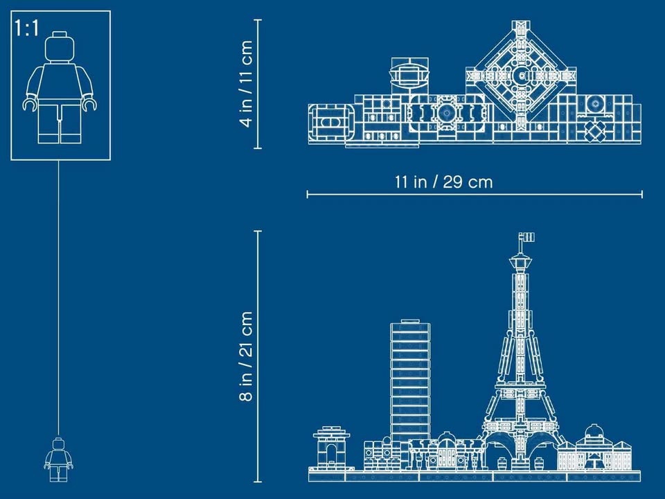 RETIRED LEGO Architecture Paris Skyline #21044 - photo 5