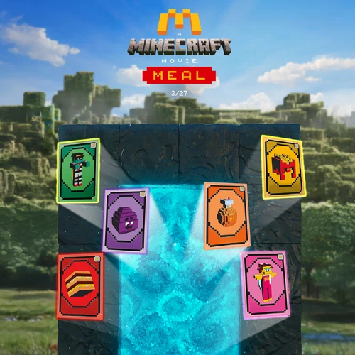 McDonald's Minecraft Movie Adult / Kids Happy Meal Toy - photo 2