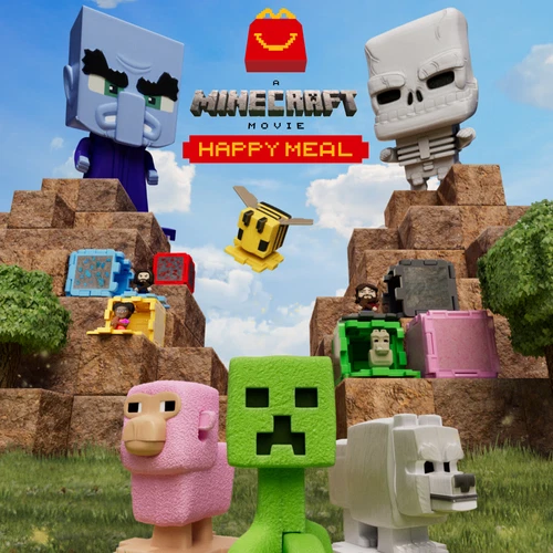 McDonald's Minecraft Movie Adult / Kids Happy Meal Toy - photo 3