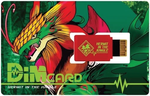 DIGIMON Vital Bracelet Dim Card Set: Hermit in the Jungle & Nu M - photo 3