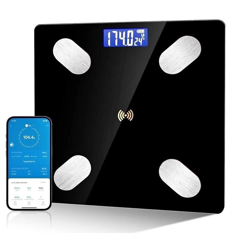 Digital Scale with LED Display & Body Comp Analyzer