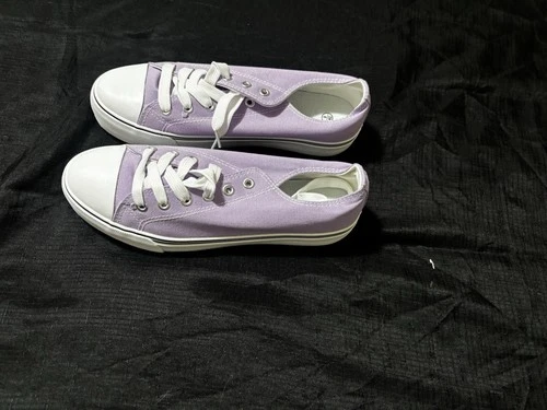 Women's Canvas Sneakers Size 9 Low Top - Stylish & Comfortable - photo 3