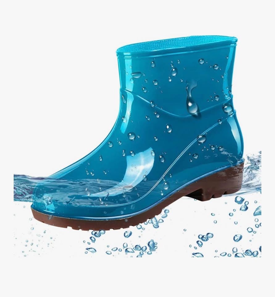 Women's Ankle Rain Boots - Size 7 - photo 2
