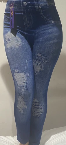 Women's Jeans-Type Leggings - photo 2