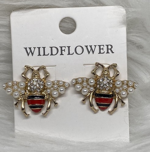 Queen Bee Earrings Wildflower Brand Jewelry Lead and Nickel Comp - photo 2