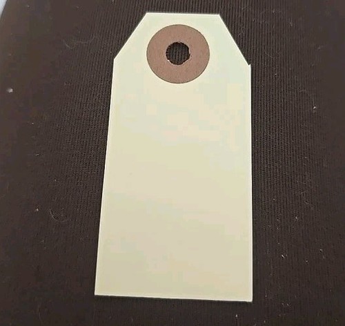 Manila Tags String Hang Hole Shipping Label Sizes 2-3/4” X 1-3/8