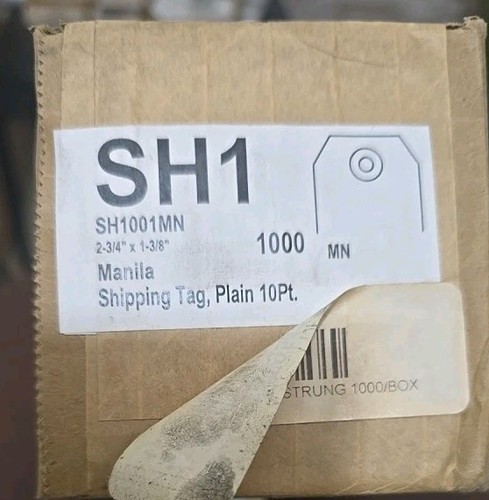 Manila Tags String Hang Hole Shipping Label Sizes 2-3/4” X 1-3/8 - photo 2