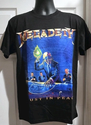 Megadeth Rust In Peace T-shirt, M, Black