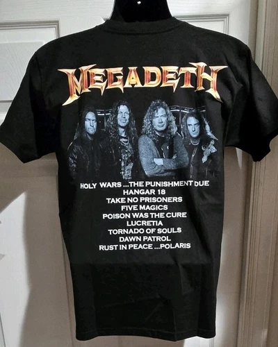 Megadeth Rust In Peace T-shirt, M, Black - photo 2