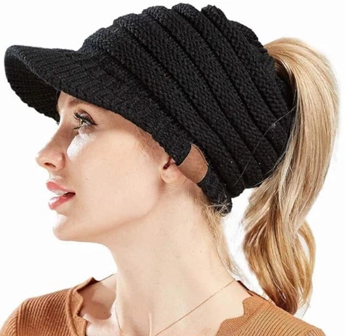 Women's Vicenta Braided Knit Beanie Winter Hat