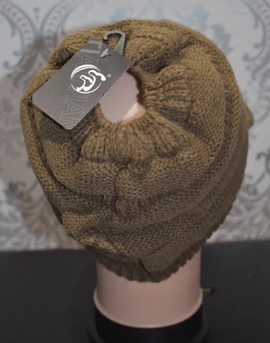 Women's Vicenta Braided Knit Beanie Winter Hat - photo 4