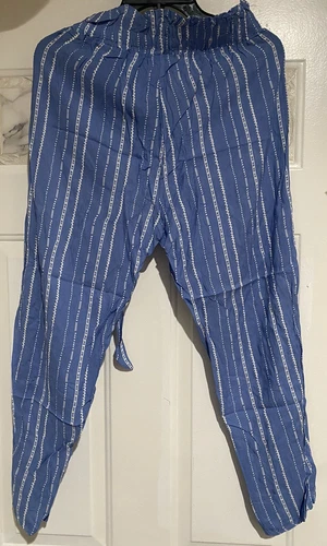 Women's Pants Soft Striped Fabric - photo 4