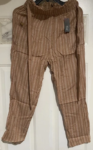 Women's Pants Soft Striped Fabric - photo 5